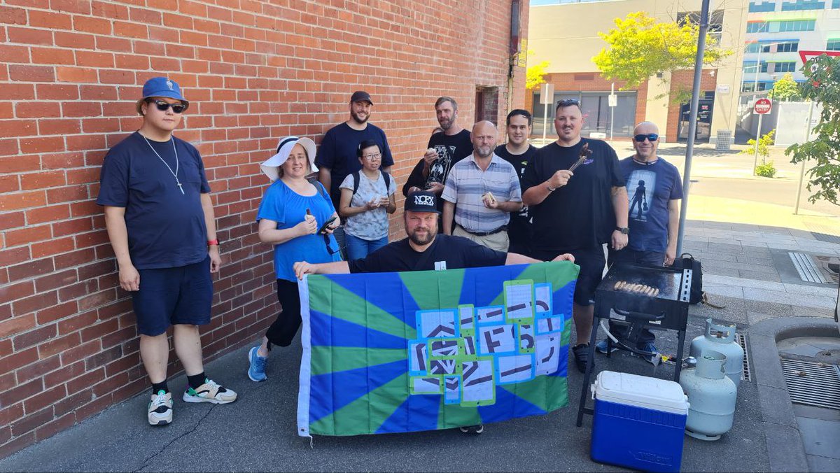 ChatSpud's tweet photo. February FS for Melbourne!
A beautiful Summer's day with battle beacons in Geelong. Great practice for the Cryptic Memories anomoly. Thanks for coming along!
🦋🦋🦋🦋❤💚💙💛💙💚❤ 🦋🦋🦋🦋
#ingress #IngressFS @ingress @FevGames @NianticLabs #IngressMelb
@redfactionagent https://t.co/61jZzJElHI