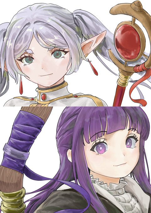 「purple hair staff」 illustration images(Latest)｜2pages