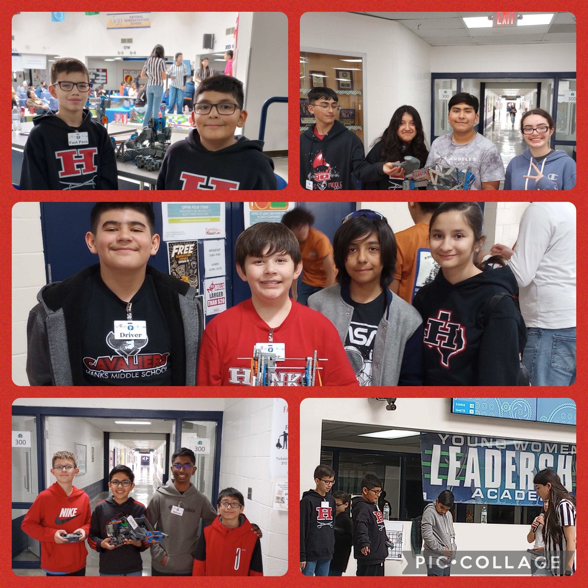 Cavaliers representing at the VEX Robotics tournament and representing well! Way to go @HANKSMSYISD. #CAVSNeverSurrender