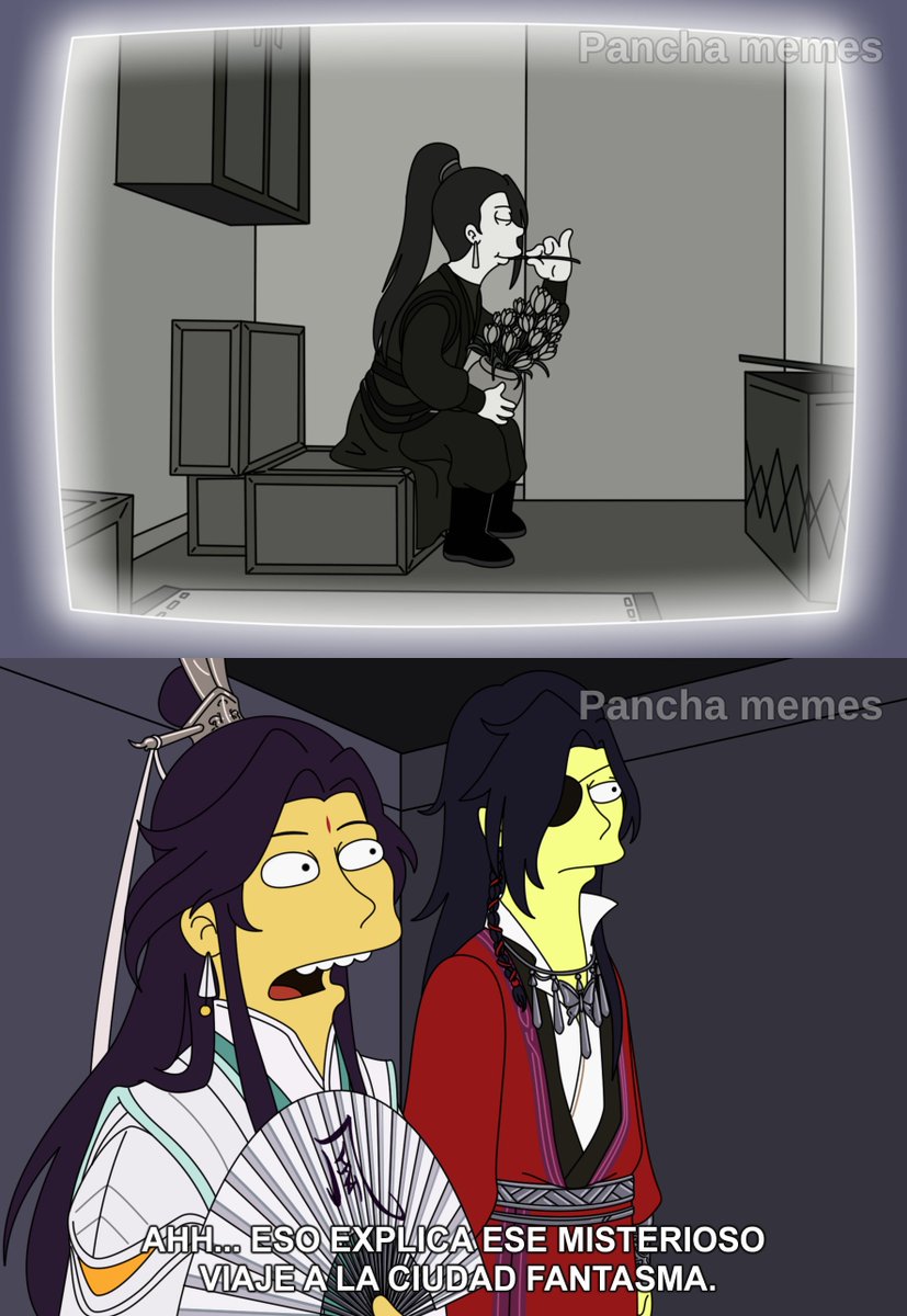 LizyDG14's tweet photo. A nuestro querido Ming Yi le encanta comer cosas impredecibles 😂
#tianguancifu #HeavenOfficialsBlessing #TGCF #shiqingxuan #mingyi #hexuan #HuaCheng #meme #simpsonsreference #edit #mxtx https://t.co/hagxt1Itts