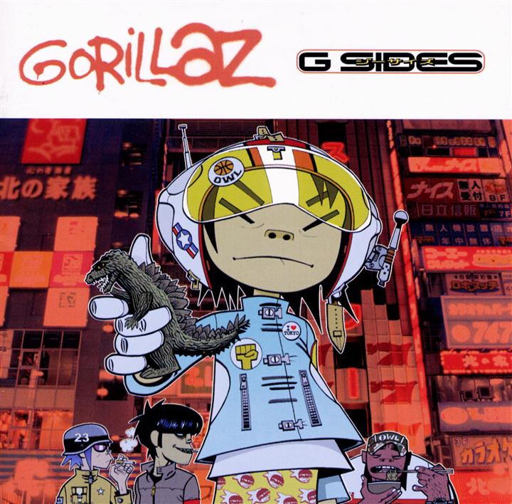 額装済　Gorillaz 限定アートプリント Feel Good Inc - Gorillaz Greeting Card by Africo Yudhistira