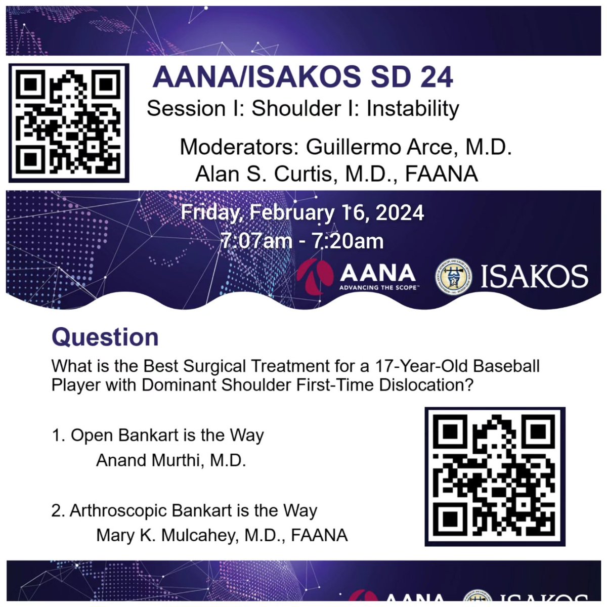 Two days until the start of #AAOS2024! Looking forward to reconnecting with many friends & colleagues, meeting new people, and participating in several engaging sessions. See you in San Francisco! #orthotwitter @LoyolaOrthoRes