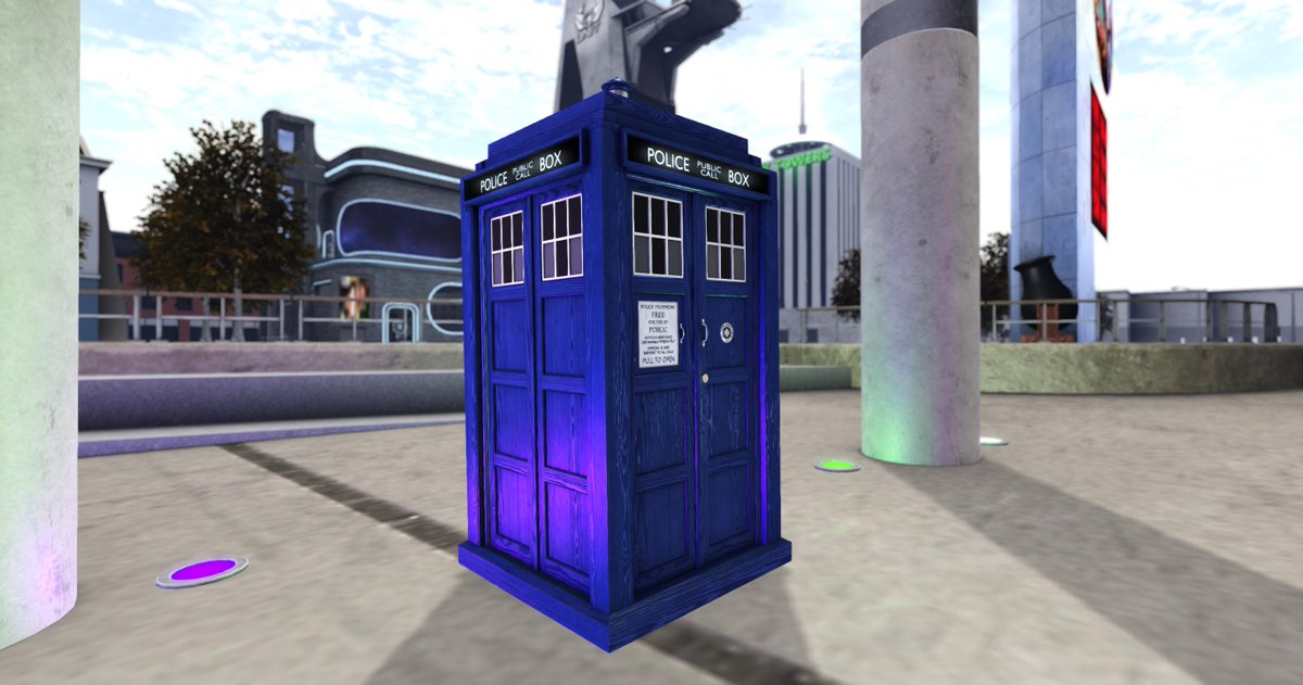 SL_DWE's tweet photo. Take a trip to Cardiff Bay, you might see a TARDIS or two, or even be able to fly one.

#DoctorWho #DrWho #DavidTennant #MattSmith #PeterCapaldi #TARDIS #gaming https://t.co/0h0ylOgnpi