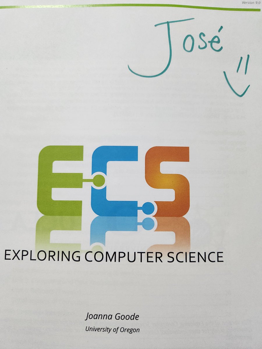 JoseLSilvaSmith's tweet image. Thank you Don & Tangela for the great work facilitating today's session as we go over @ExploringCS Unit 5: Computing & Data Analysis! You two rock! Love learning, collaborating, & sharing with other amazing CS teachers! Thank you @exploringcs! โค๏ธ๐๐#TISDProud #ExploringCS