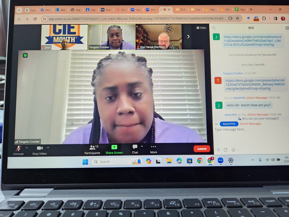 JoseLSilvaSmith's tweet image. Thank you Don & Tangela for the great work facilitating today's session as we go over @ExploringCS Unit 5: Computing & Data Analysis! You two rock! Love learning, collaborating, & sharing with other amazing CS teachers! Thank you @exploringcs! โค๏ธ๐๐#TISDProud #ExploringCS