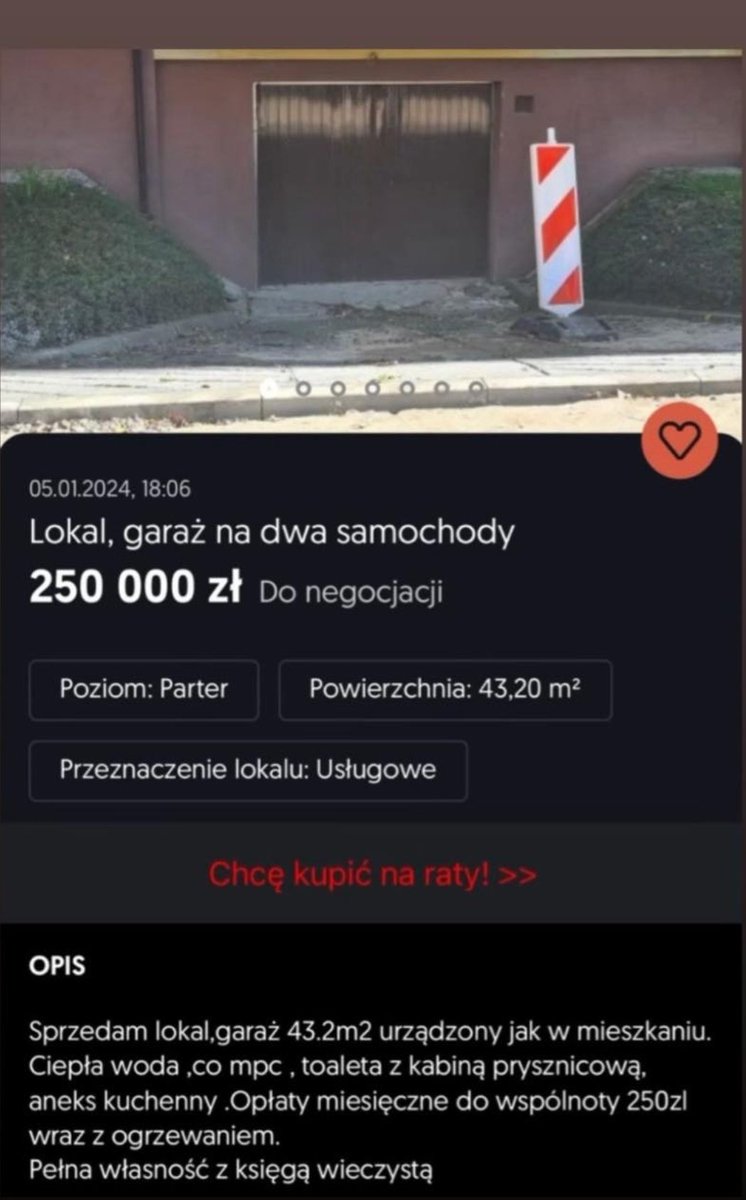 DawidParzyk's tweet photo. O tutaj też ciekawie
https://t.co/KIAM0J2n9j
#nieruchomosci #lokal #garaz https://t.co/ZjYq8yPXT5