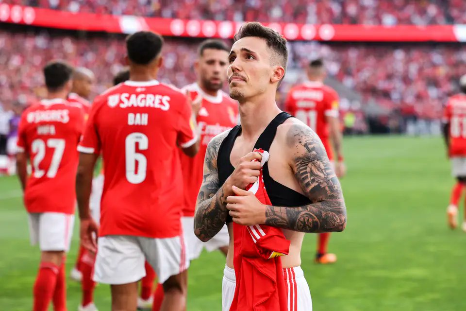 Grimaldo teve uma evoloção notoria e desde à 2 anos começou a dar sinais de que ia rebentar a serio.
Pelo segundo ano seguido o melhor lateral esquerdo do mundo.

Merece ❤️