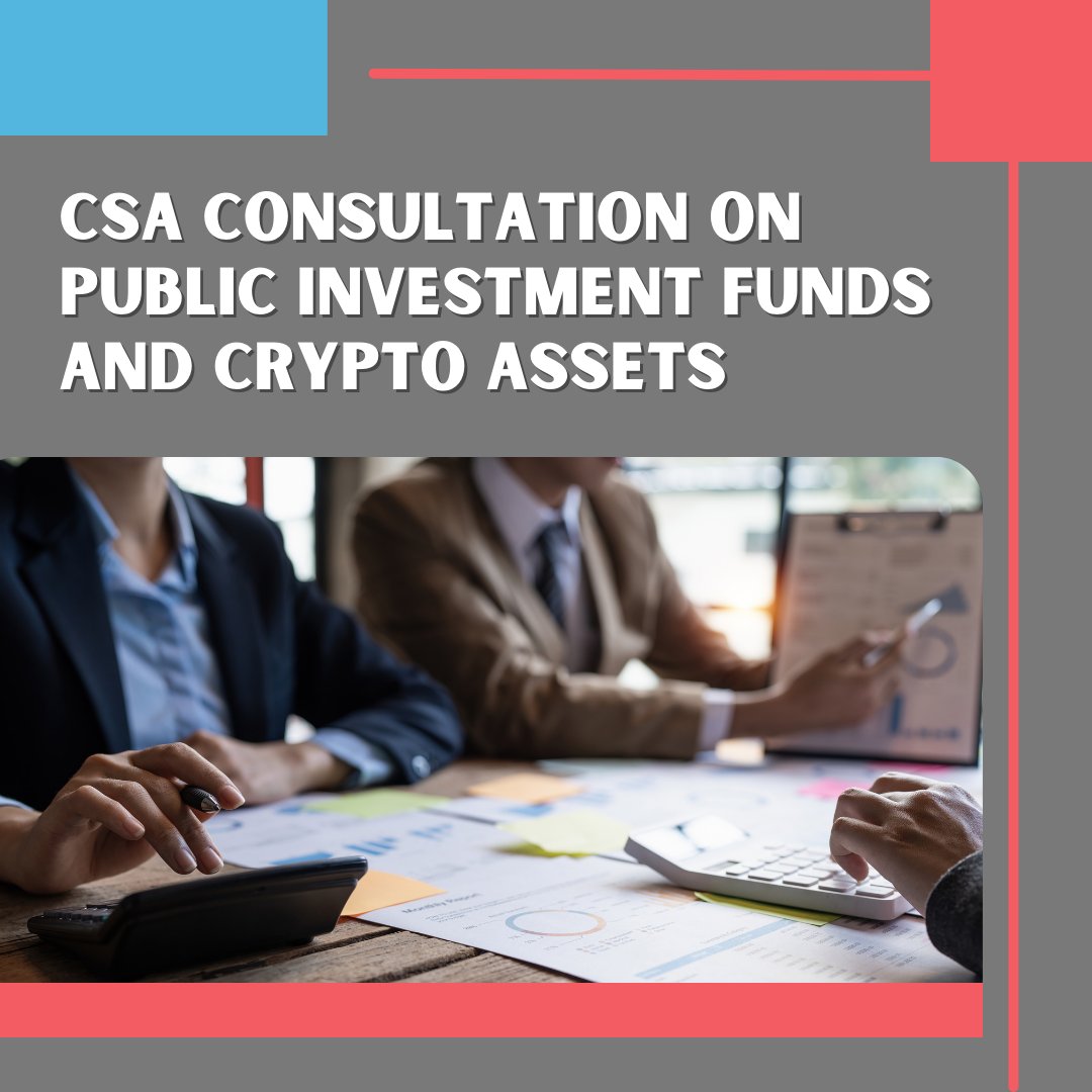 NCFACanada's tweet image. Canadian Securities Regulators Open Consultation for Second Phase of Feedback on Public Crypto Asset Fund Regulations.

Click on the link below to learn more now!
ncfacanada.org/csa-consultati…

#CryptoRegulation #InvestmentFunds #RegulatoryFramework #CSAConsultation