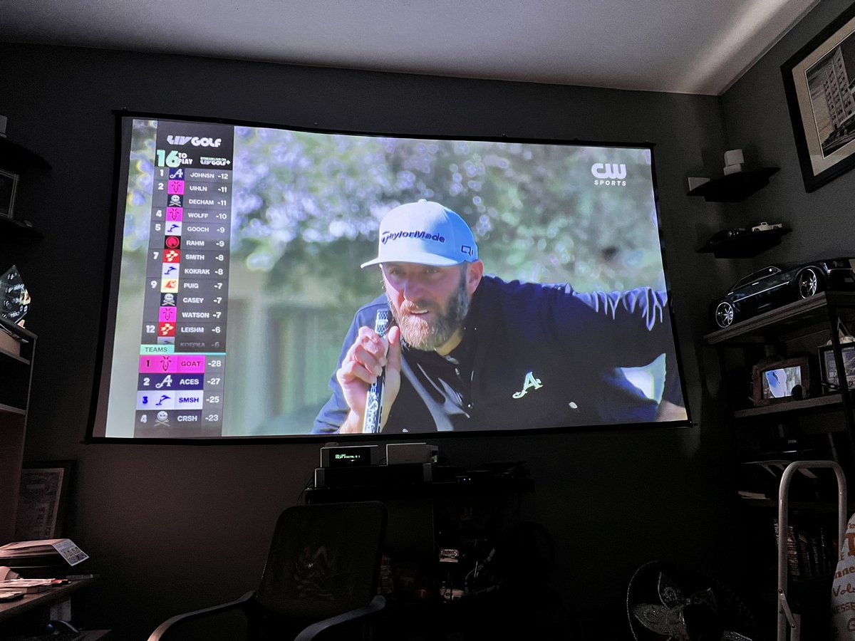 wesexcellenceX's tweet photo. @Live watching from man cave in Florida! https://t.co/cZBYqJCWfW