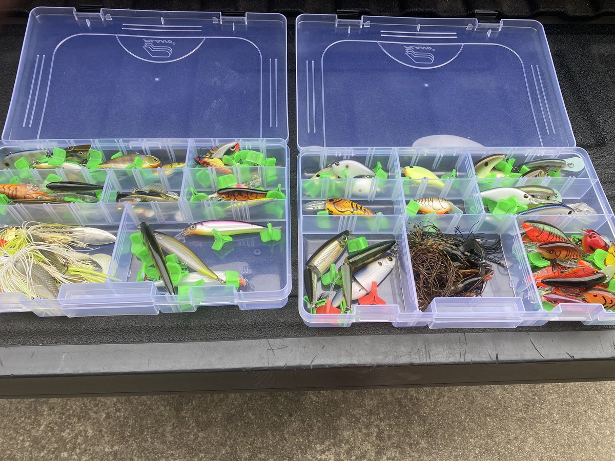 Got the late winter kayak boxes in place. Looking forward to getting the green machine out in the next couple of weeks to do some pre-spawn fishing!