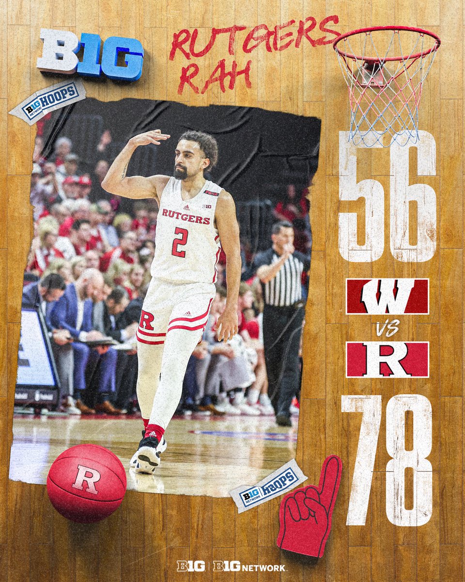 Rutgers gets the upset. 🚨