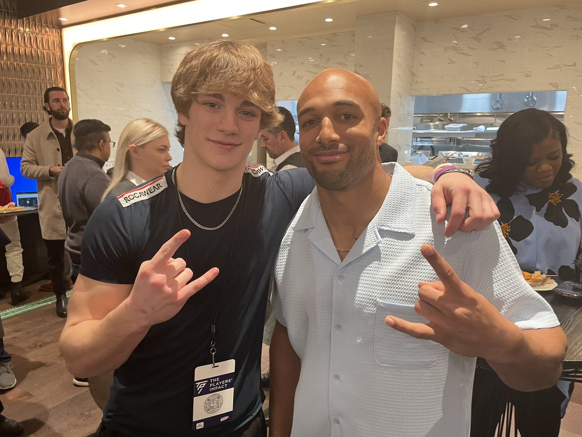 RobGillette07's tweet image. An amazing week in Las Vegas! Couldn’t have asked for a greater opportunity and have met some amazing people! Thank you #hbhf @StevieJohnson13 @RichTheeFlyGuy @AustinEkeler @h3binks3h @ess3x