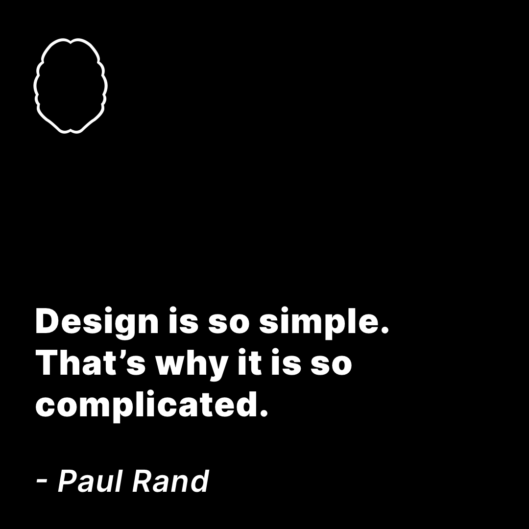 Thincalways's tweet image. #design #designquotes #PaulRand #creativity #paulrandquotes