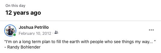 Joshua Petrillo tweet media