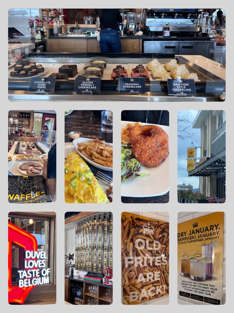 Super lunch today ⁦⁦<a href="/tasteofbelgium/">Taste of Belgium</a>⁩ in Cincinnati at the Banks. #EatDrinkOhio