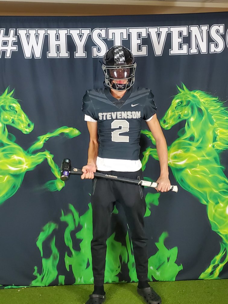 Thank you Stevenson University for having me. I had a great time! <a href="/SUMustangFB/">Stevenson Football</a>