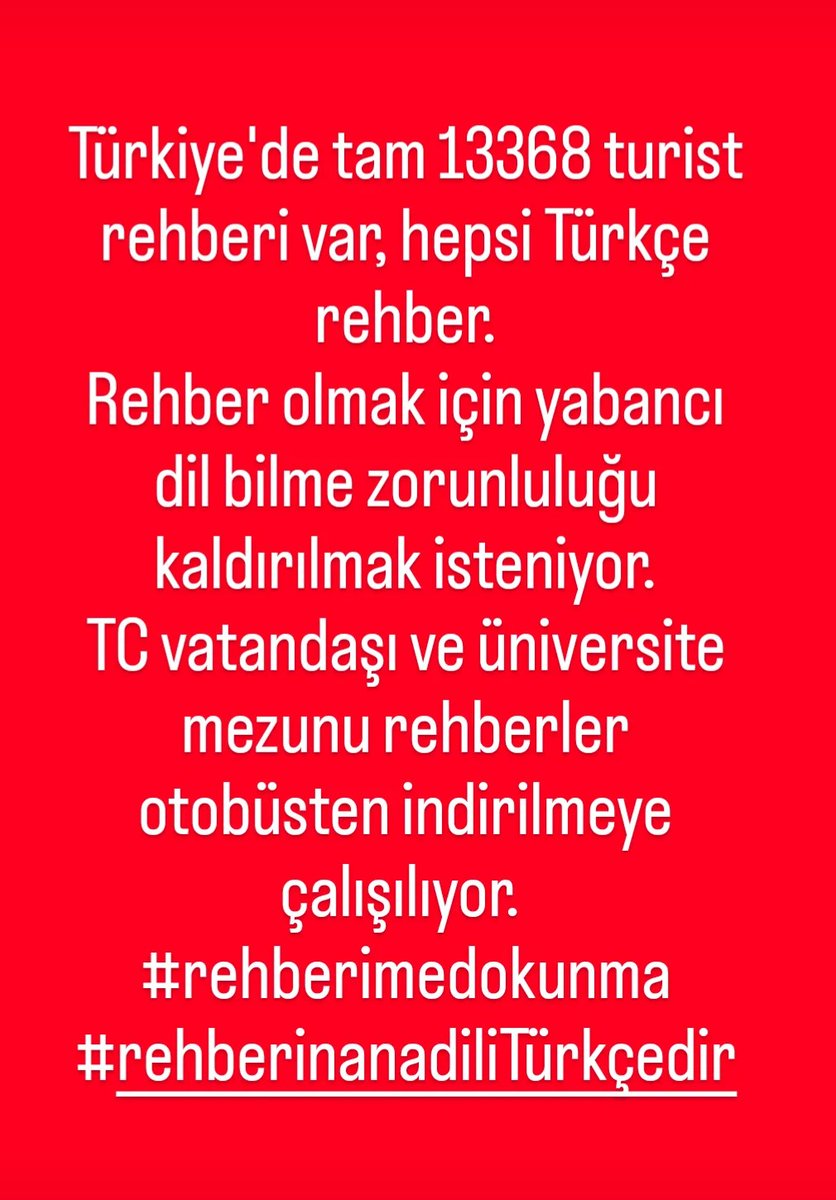 sedabozdagci's tweet photo. #rehberimedokunma #rehberlikmesleğiriskaltında #rehberinanadiliTürkçedir https://t.co/X87WcKEtXq