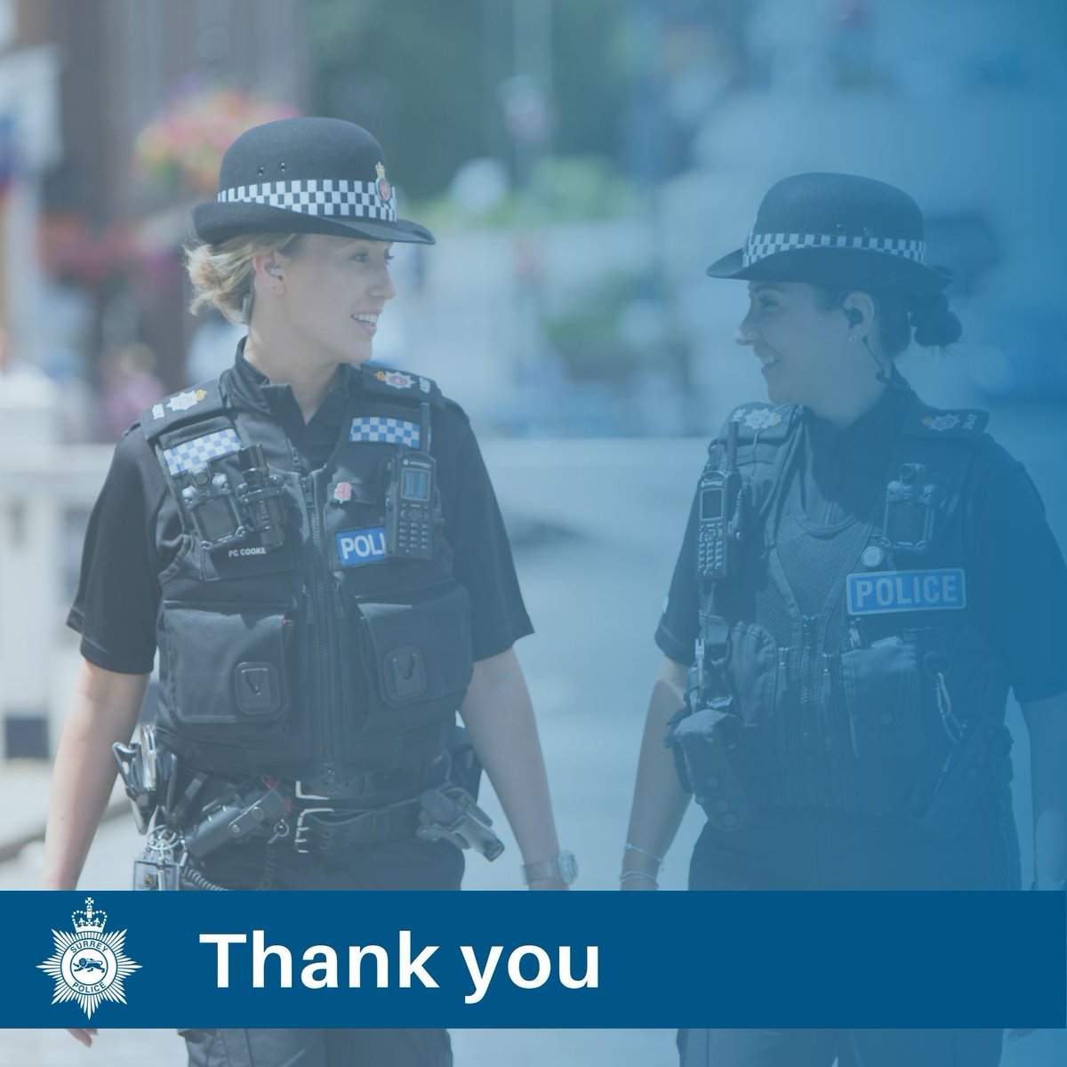 We are pleased to confirm that missing Jacqueline from West Molesey has been located.

Thank you for sharing our appeal, we ask that you now remove any copy in order to restore their privacy.