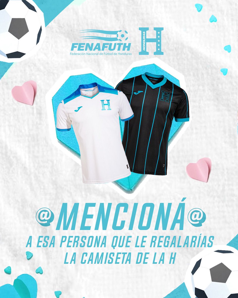¡Celebremos la amistad y la pasión del fútbol! 🩵⚽️

📲Mencioná a tu amig@ que es Catrach@ de Corazón y contanos porque se merece tener la 👕camiseta de #LaH🇭🇳.

Dinámica:
1.Seguínos en “X”.
2.Mencioná a un amig@
3. Dale “❤️” y “🔁”.

#ElFútbolHaceAmigos