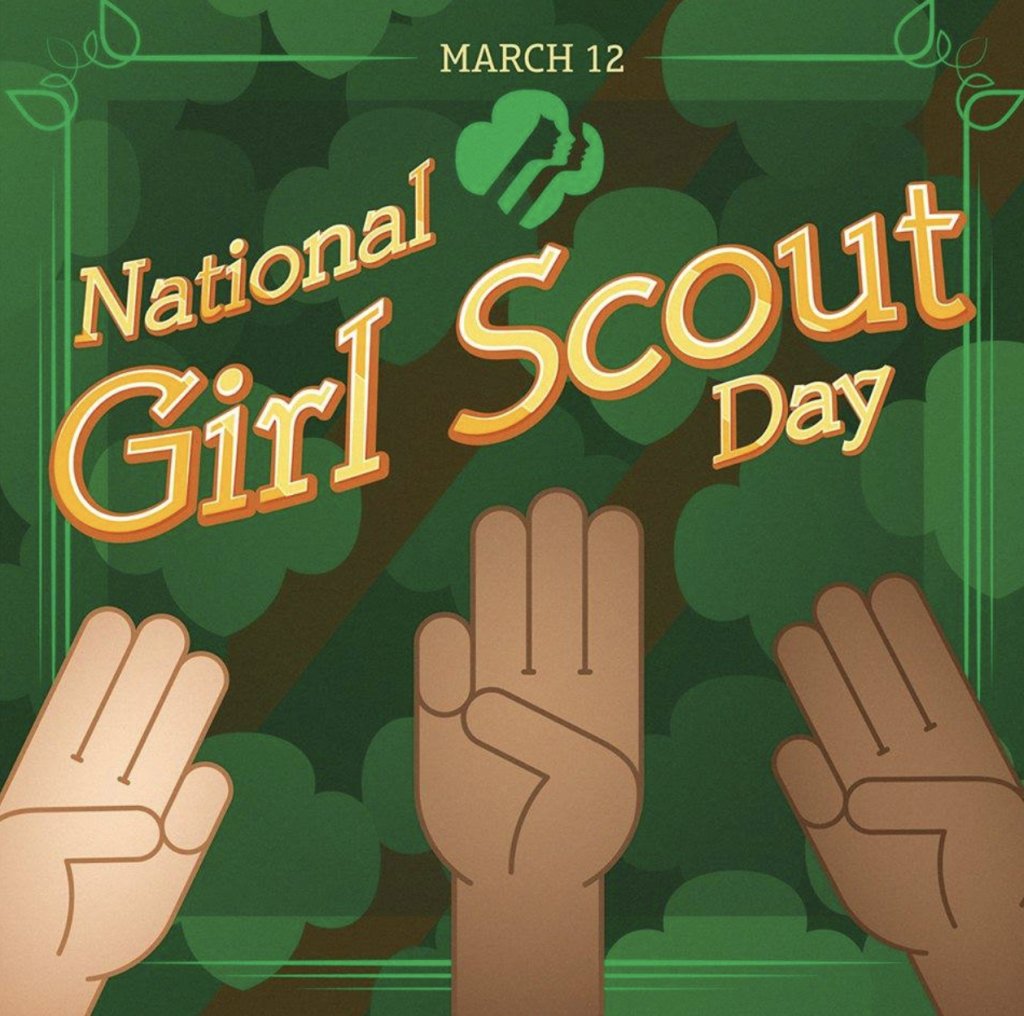 National Girl Scout Day on March 12th honors the history and legacy of Girl Scouting in America each year.👧🍪😀
#NationalGirlScoutDay #Girlscout #girlscoutcookies #nature #girlswhofish #girlswhohike #librarytwitter
