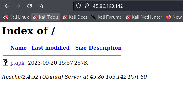 banthisguy9349's tweet photo. #l3mon c2 on : hxxp://45.86.163.142:22533
with #opendir malware #apk exposed 

Opendir: hxxp://45.86.163.142/

Hash: 76fa625d0ce6ad454d44541fad76438f5fdc9311b7327b85b742454e2b1dd3d9 https://t.co/P9b8vTeCRa