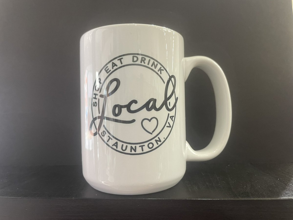 Check out our new shop local, shop Staunton items. Tote bags, sticker and mugs are now available. @stauntondowntown @visitstaunton #thebookdragonshopstauntonva #indiebookstore #shoplocal #downtownstaunton #stauntonva