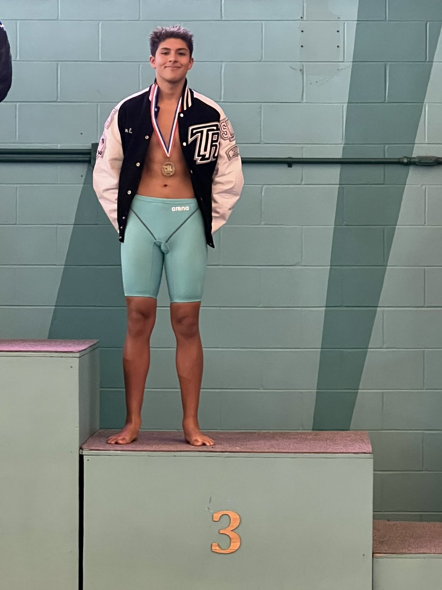 RandleSwimming's tweet photo. Congratulations to Ethan Esparza for placing 3rd in Region V-5A for the 100 Backstroke!! @trhsathletics1 @RandleHS @lcisdathletics https://t.co/Ui8ntTcQP9