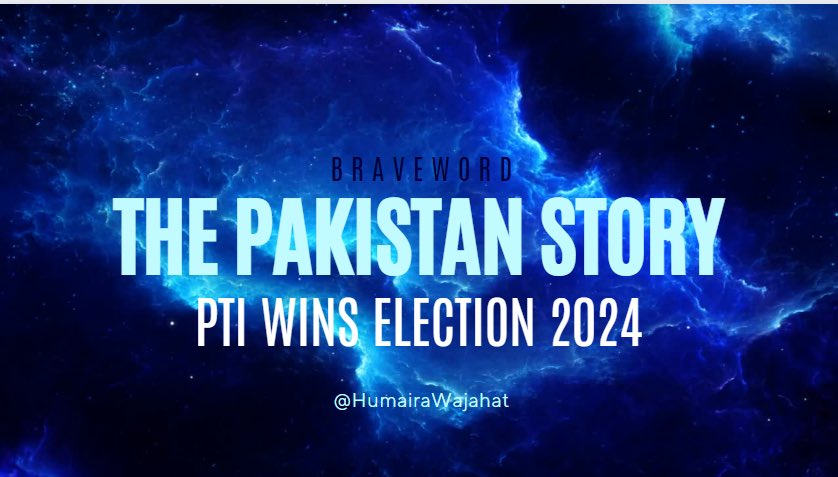 HumairaWajahat's tweet photo. Congratulations to the fearless and resilient Pakistanis who have exhibited remarkable courage by participating in the Elections 2024. Despite the Mafia's attempts to intimidate and employ fascist tactics, we, as loyal followers of Imran Khan and the PTI, have emerged victorious with an astounding 180 seats. This triumph is a testament to our unwavering determination and refusal to succumb to fear and uncertainty. Let us now release our apprehensions and express gratitude to Allah, for it is through our strength and unity that we have emerged triumphant.
Please Subscribe to my Youtube channel:
https://t.co/TGpGasGYen
Today’s video link:
https://t.co/lO7mztSqSm
#ImranKhanPTI #BraveWord #Pakistan