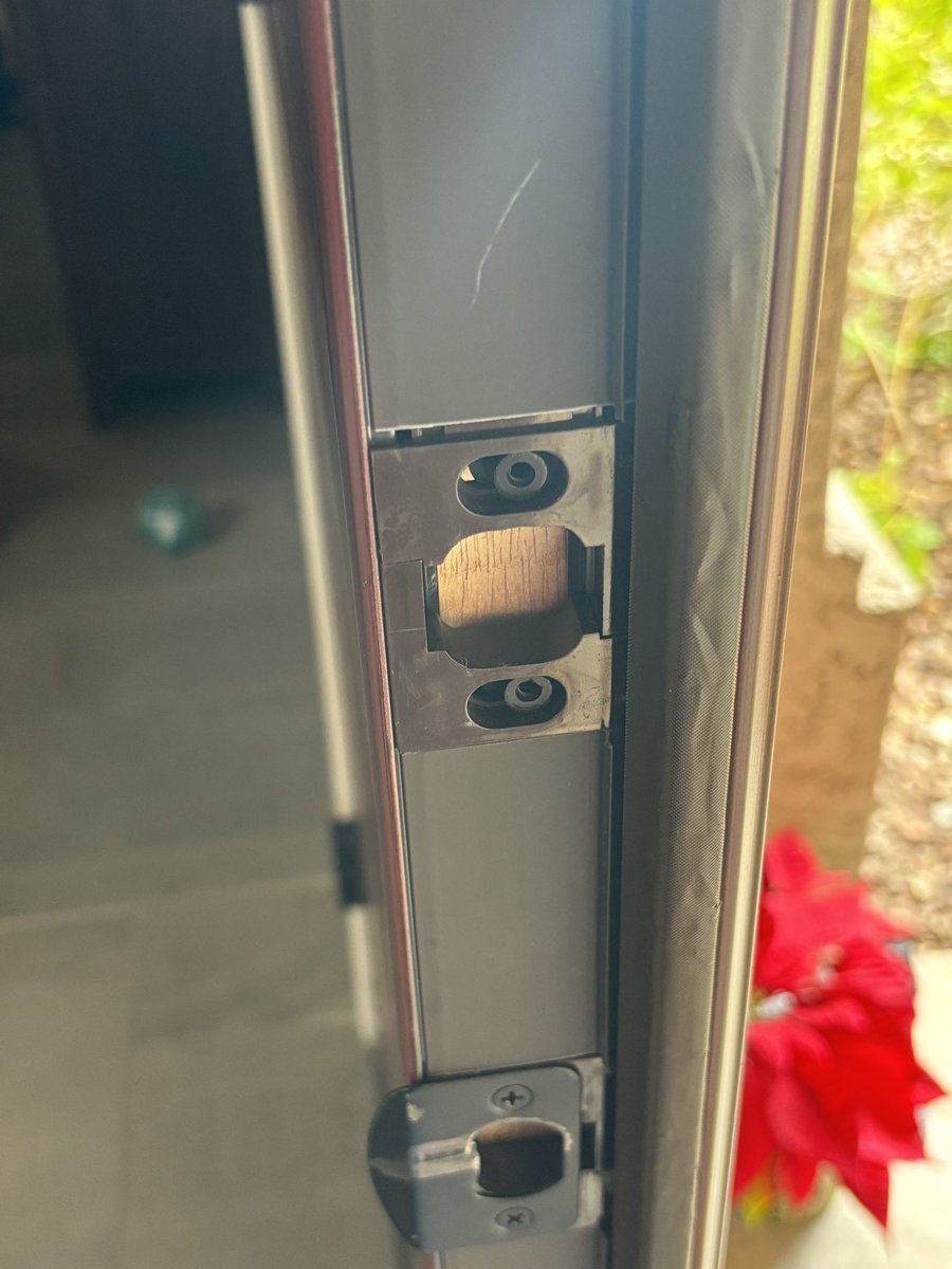 Hey <a href="/Lowes/">Lowe's</a> .  I ordered this new front door in August.  It was a couple of months late to deliver but on install the strike plate didn’t fit.  About 40 phone calls and two months later this still isn’t resolved.  Nobody seems to own the project.  Don’t use Lowe’s folks.