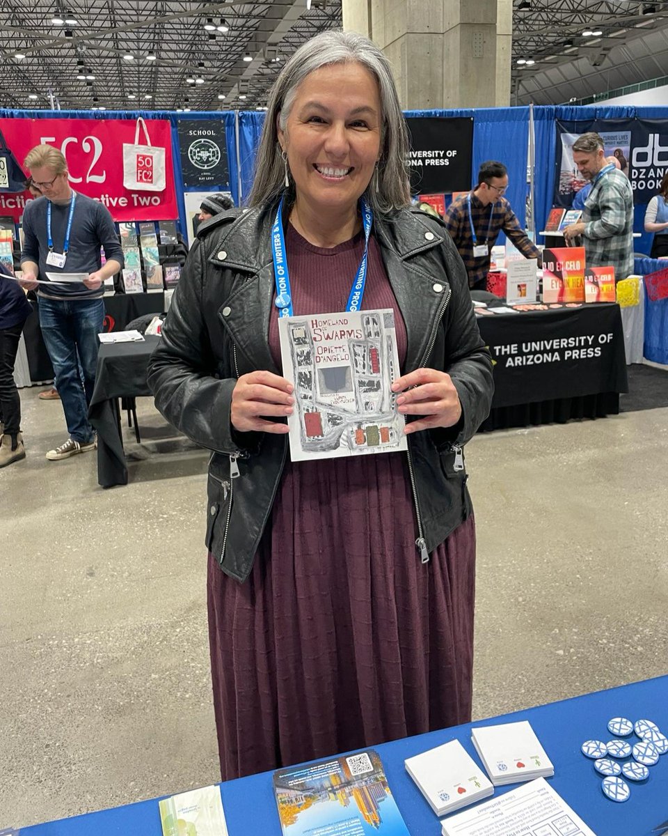 American Literary Translators Association (@littranslate) on Twitter photo We love a good success story! Thank you to <a href="/lupitatucker/">Lupita Eyde-Tucker</a> for stopping by our booth at #AWP24 to show us her translation of HOMELAND OF SWARMS, which was published by <a href="/coimpress/">co•im•press</a> after an ALTA pitch session! 🎉🎉 We love a good success story! Thank you to <a href="/lupitatucker/">Lupita Eyde-Tucker</a> for stopping by our booth at #AWP24 to show us her translation of HOMELAND OF SWARMS, which was published by <a href="/coimpress/">co•im•press</a> after an ALTA pitch session! 🎉🎉