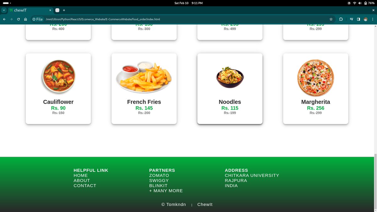 tomk_n_d_n's tweet image. 🚀 Exciting news, Twitter fam! 🌟 Just finished my college web projects! Check 'em out 🎥 cool sites using HTML, CSS, and more! Spot 'em here What do you think? Feel free to comment or message me with your thoughts. Can't wait to hear what you think! 🌟#WebDev #CollegeProjects