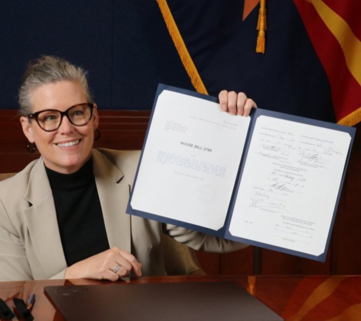🚨AZ Election Integrity News: Governor Katie Hobbs Signs Historic "Timeline Bill" that will Legally Protect Mail in Ballot Affidavit Signatures in the 2024 Presidential Election. AZ MAIL-IN BALLOT AFFIDAVIT SIGNATURES ✍WERE PREVIOUSLY NOT PROTECTED. The AZ County Recorders Could