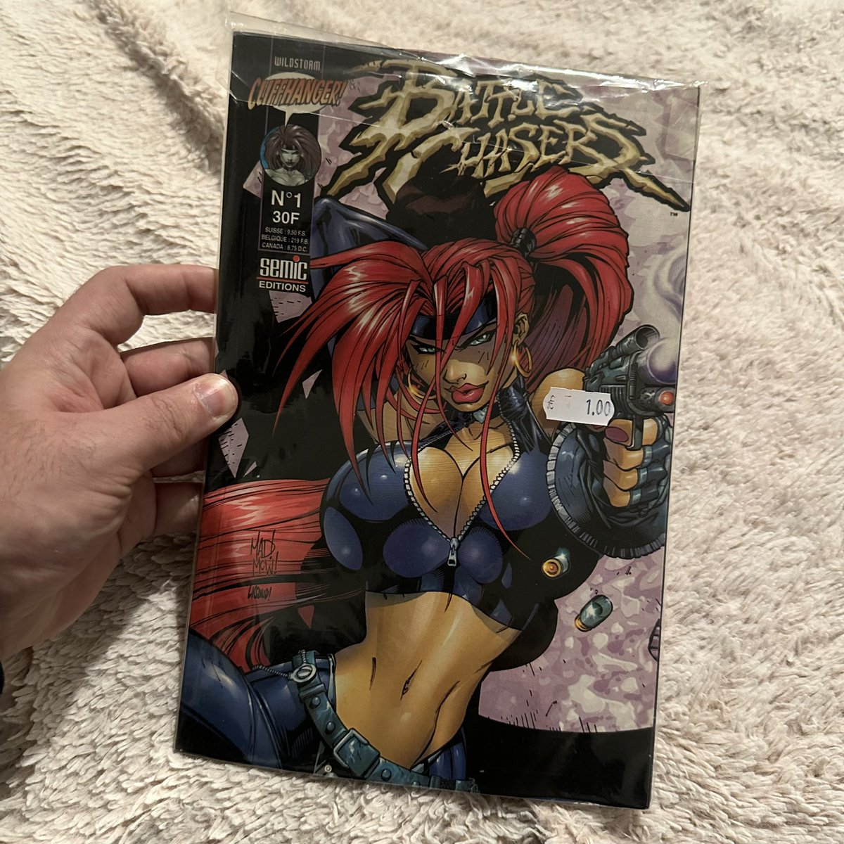 Jerem87twt's tweet photo. Trouver cette pépite aujourd’hui dans un Cash🥹🔥 les souvenirs #comics #battlechaser #années2000 https://t.co/nqYM72VuX9