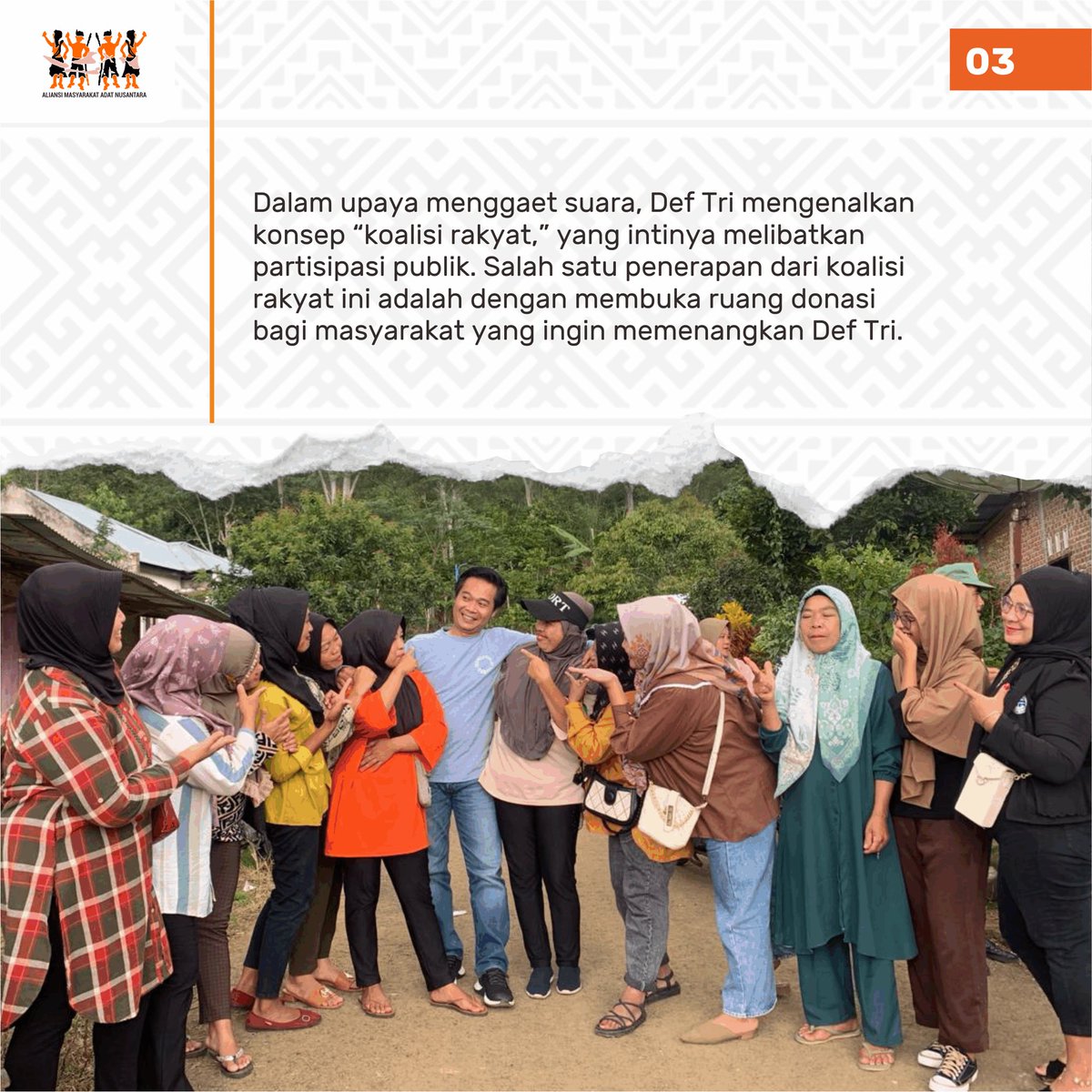 RumahAMAN's tweet photo. 14 Februari 2024. Coblos Def Tri Hardianto!

Calon anggota DPD RI No.4 untuk Provinsi Bengkulu.

#DefTri #DPDRI #Bengkulu #UtusanPolitikMasyarakatAdat https://t.co/Up8ihhZdhE