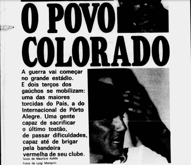 otavio_pons's tweet photo. Em dezembro de 1969 a revista Realidade, a principal revista do país na época, publicou uma extensa matéria sobre o Internacional https://t.co/A1bIVqApY4