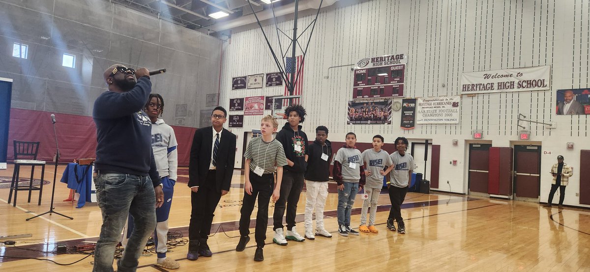 Glad to support the Young Men of #NNPS at the #RiseConference. <a href="/NNPSYouthDev/">NNPS YouthDev</a> job well done.