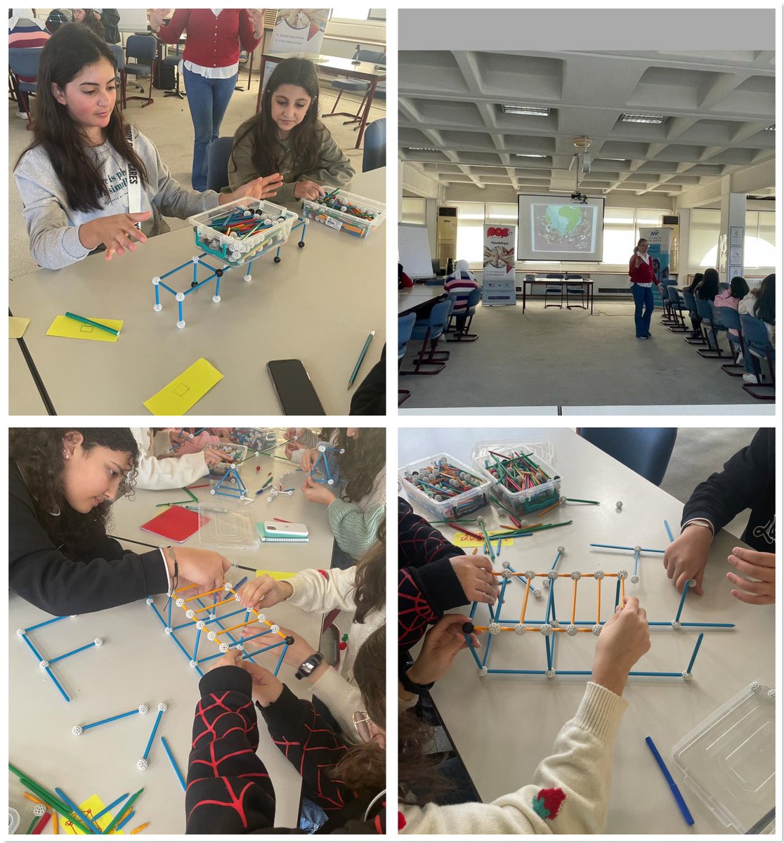BioRHHS's tweet photo. "Empowered girls in grades 7 and 8 , shaping tomorrow with creativity and innovation. 💪✨ #InternationalWomensDay #GirlPower" @RHHS_Saida @BioRHHS https://t.co/JVD8jDCeDZ