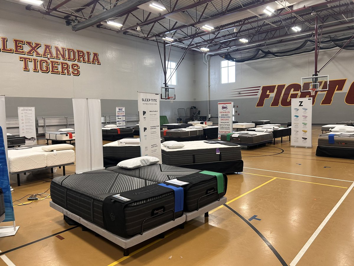 We are almost ready to open and are waiting for YOU.  The 2nd annual AMJSHS Choral and Theater Department Mattress Sale fundraiser. opens at 10:00 in the High School Auxiliary Gymn.  Come out and support or talented kids!