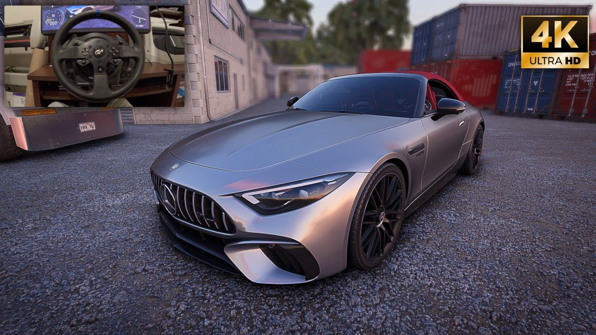 Grownman82Gamer's tweet photo. ✨New Video✨

NEW 1000HP Mercedes SL 63 AMG - Steering Wheel Gameplay https://t.co/t7QizMsgz9 via @YouTube https://t.co/9P4Z0NXPzE