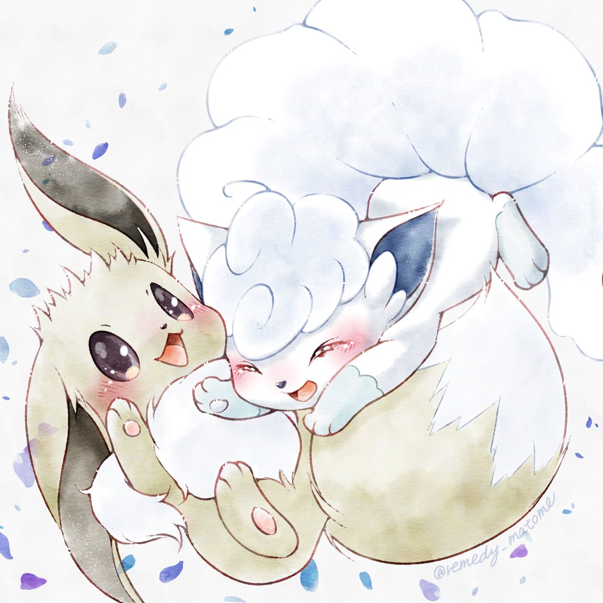 #ブイロコの日 
お気に入りちゃん❄️🤍