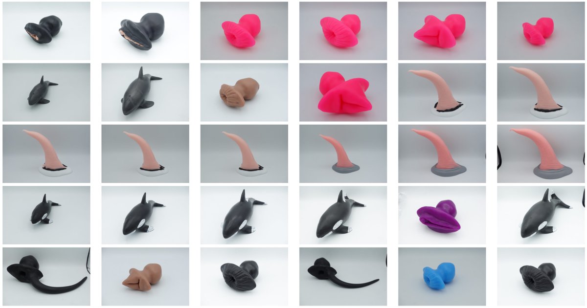 Time for another stock drop. lots of super bright pink, orcas and orca dicks. Have a look at these and others at  flurb.me/product-catego…