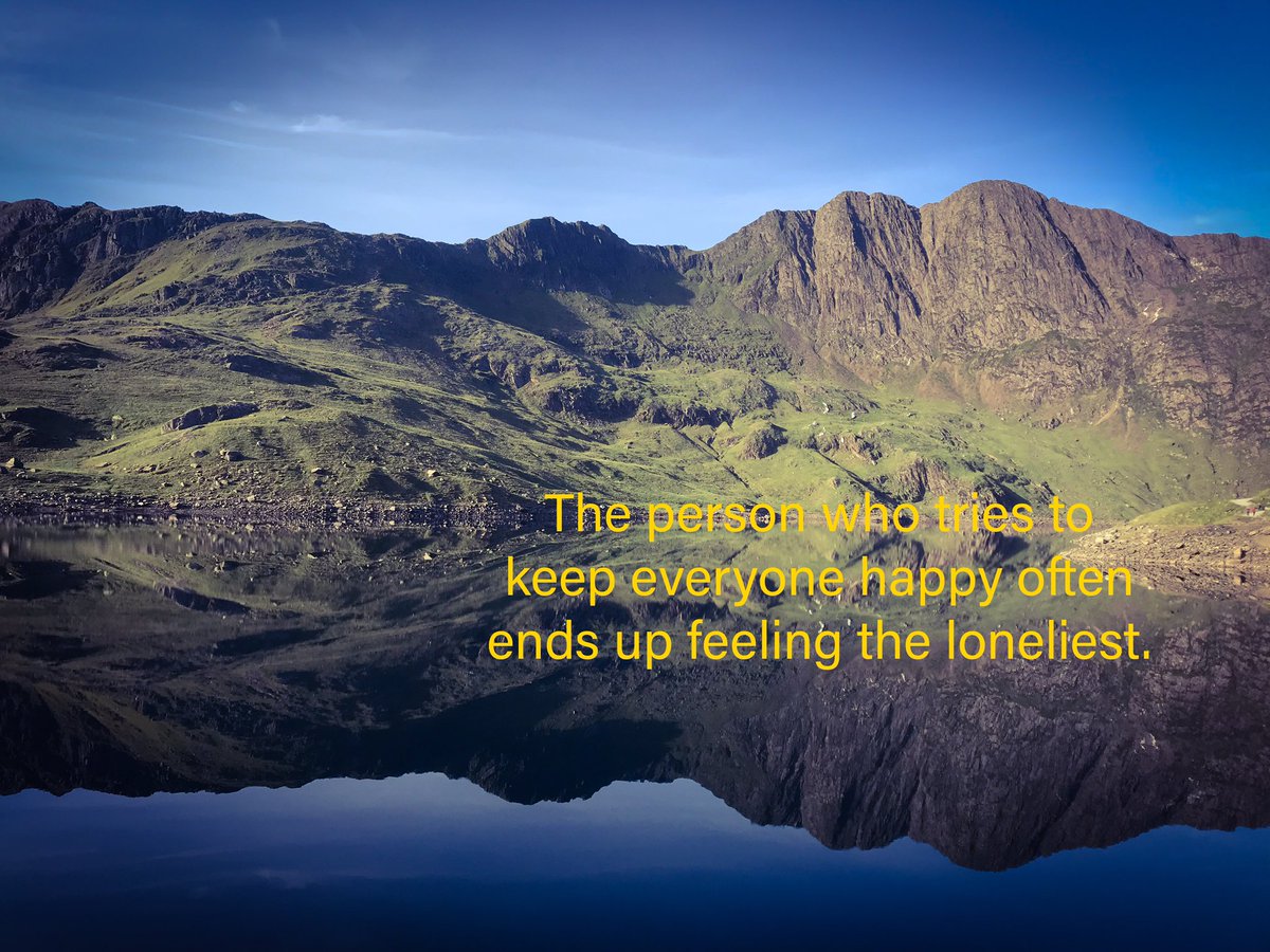 SVLAdventures's tweet photo. The person who tries to keep everyone happy often ends up feeling the loneliest.  #svladventures #mentalhealthawareness #beanicehuman https://t.co/BTcIxdPoc6