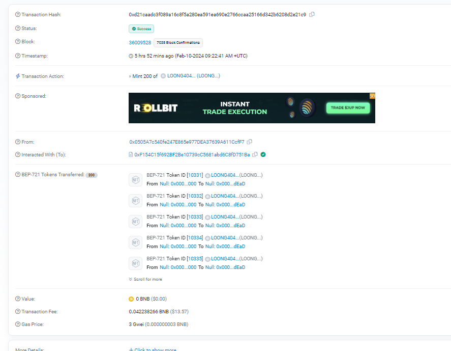 bep404loong's tweet photo. @marc7kevin_bnb You are welcome to join, the current total is 1800, we burned 200 tokens today, 
https://t.co/0BGCgfcYuu https://t.co/T1O1BZ6EEI