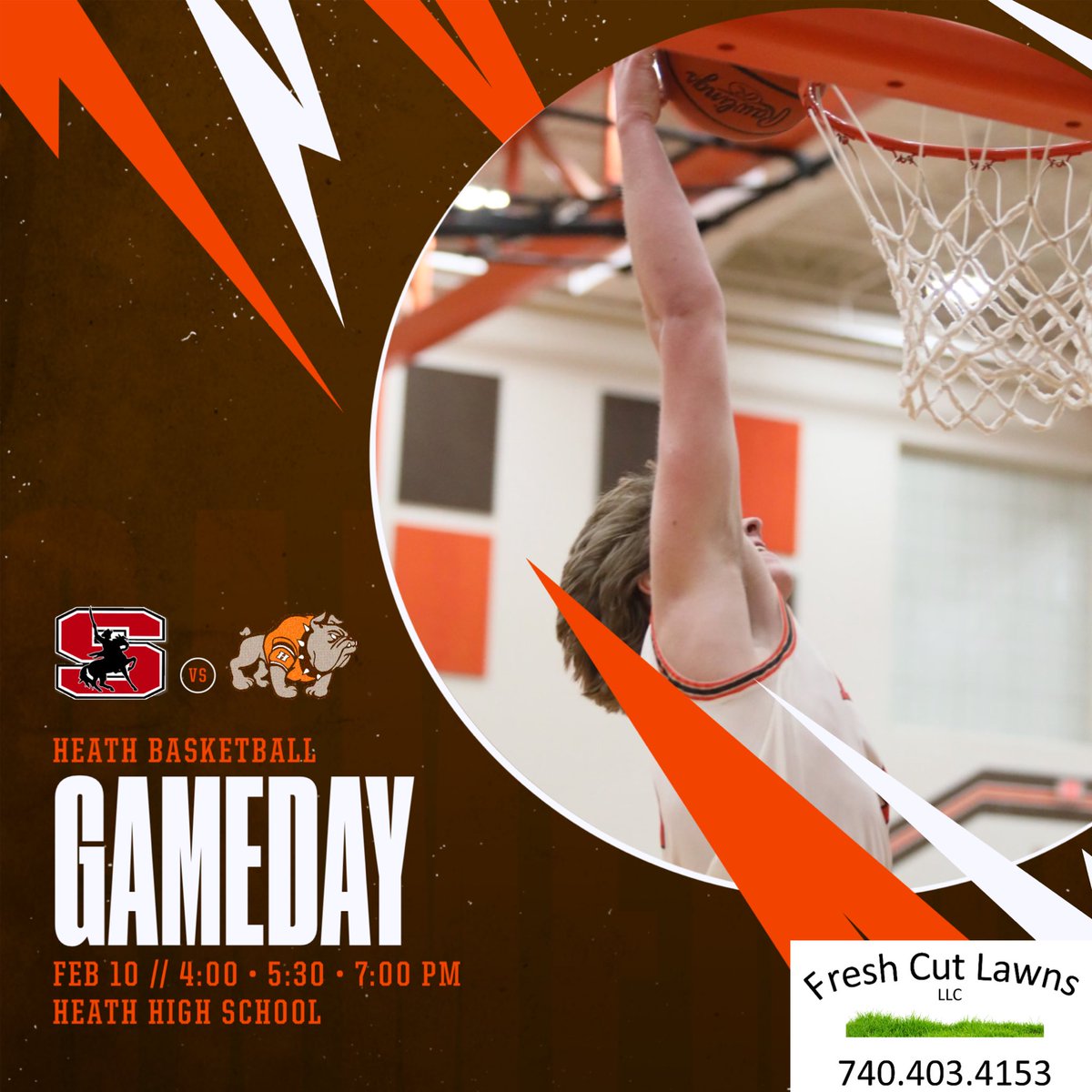 Heath Basketball tweet media