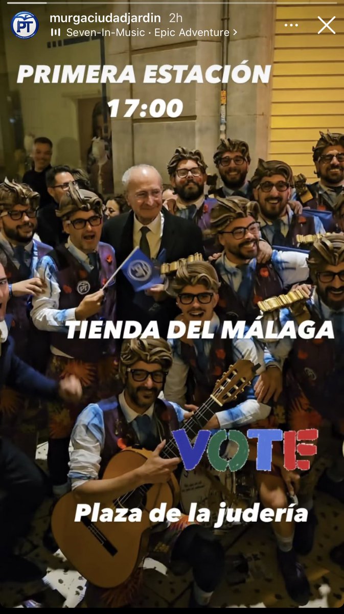 En breve comenzamos!!@CarnavalMLG