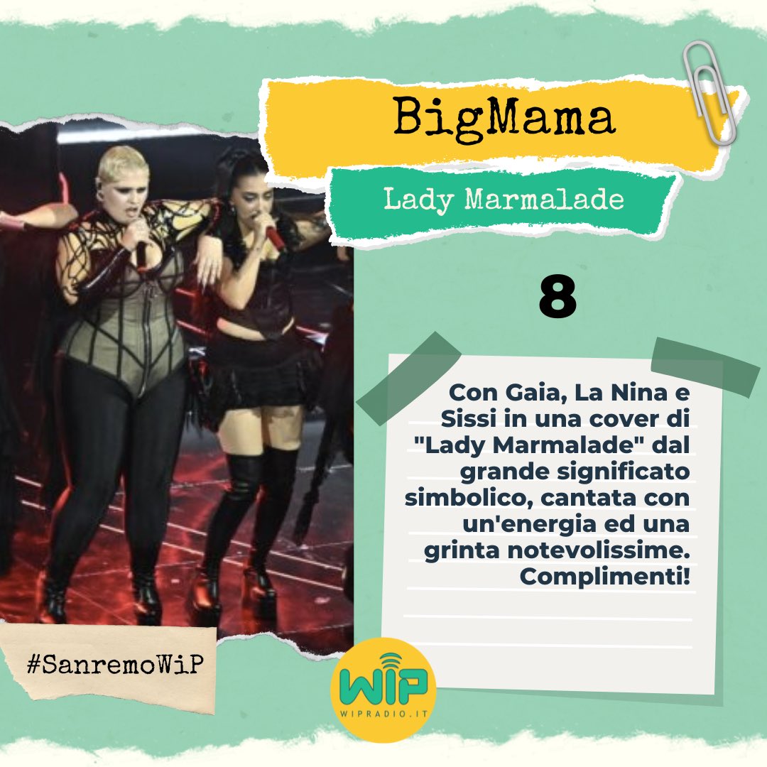 radiowip's tweet photo. Le nostre pagelle della quarta serata di @SanremoRai a cura di @NicBagnoli e Maria Virginia Aprile. Buona lettura! (3-fine)

#SanremoWiP #FestivaldiSanremo2024 https://t.co/srdzPXSJhI
