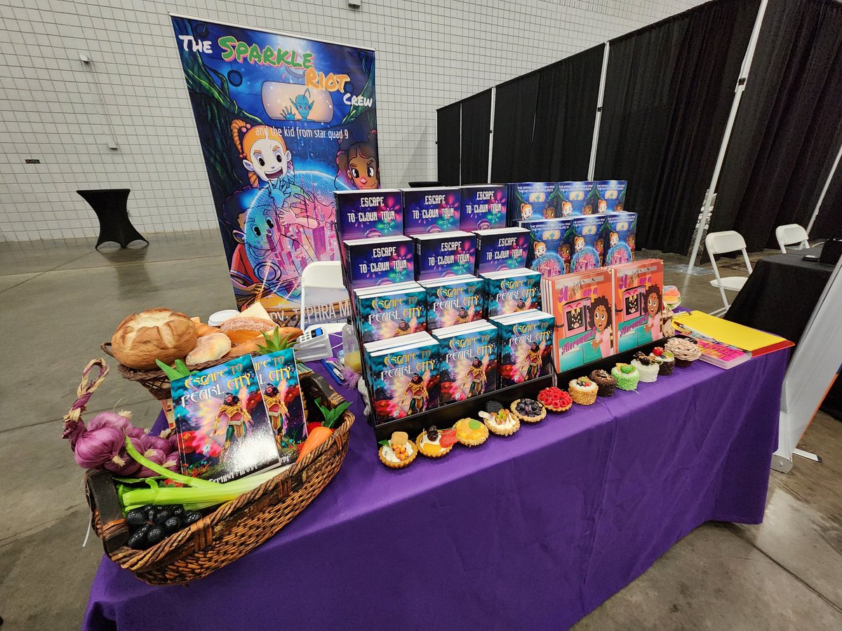 Getting back to doing events! New city. New adventures. Ready to get after it at the Atlanta Black Expo!!!! #kidlit