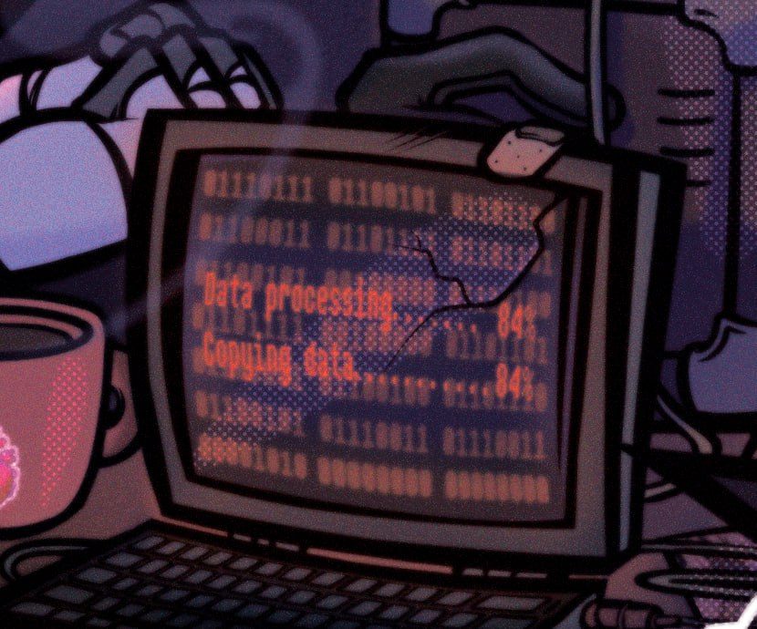 We are still alive, pals!
And while bank system STILL not very kind for us, LOOK what a juicy piece of artwork we have for y'all!!
Wait for good news 🔥

#mczine #mczine_spoilers