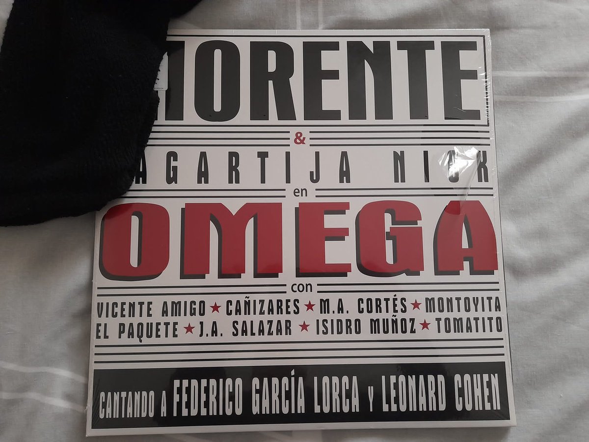 manuleom's tweet photo. Mi última adquisición en vinilo sobre el maestro #Morente en #discosrevolver Barcelona, qué bien me suenas... https://t.co/lGOZP5AB5H