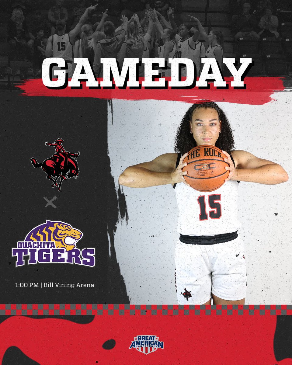 NWOSUAthletics's tweet photo. GAMEDAY!! Lady Rangers close out their trip to Arkadelphia with a game against Ouachita Baptist! Tip-off is scheduled for 1:00 PM at Bill Vining Arena! 
#RRR 
stats:https://t.co/AUmVWpx7wT
watch: https://t.co/fcQdKmRJit
radio: https://t.co/pdfHcpn4PA https://t.co/5dHzVRsF60